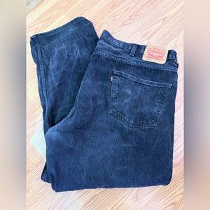 Levi's Black Denim Jeans W50/L32
